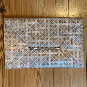 Clutch with chain strap